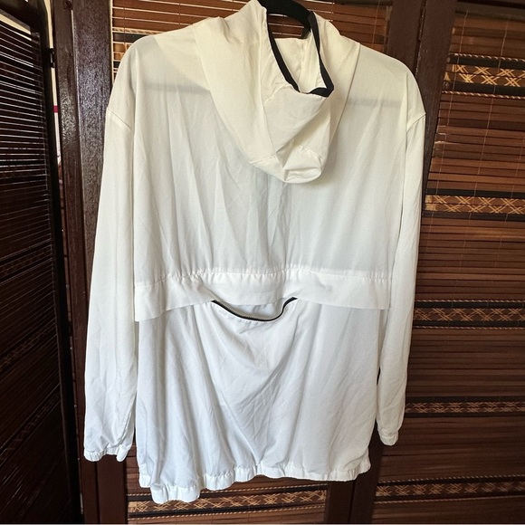 Nuage Women's Sz L Insect Repellent Packable Zip-Front Jacket White - Picture 5 of 11